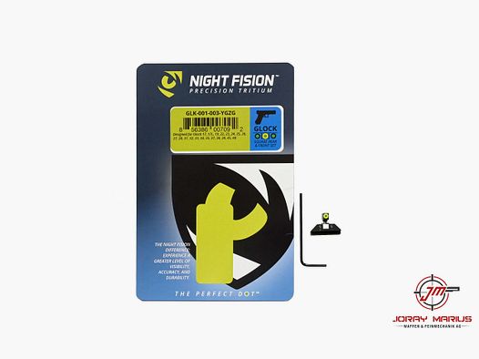 Night Fision Costa Ludus Tritium Visierung für Glock