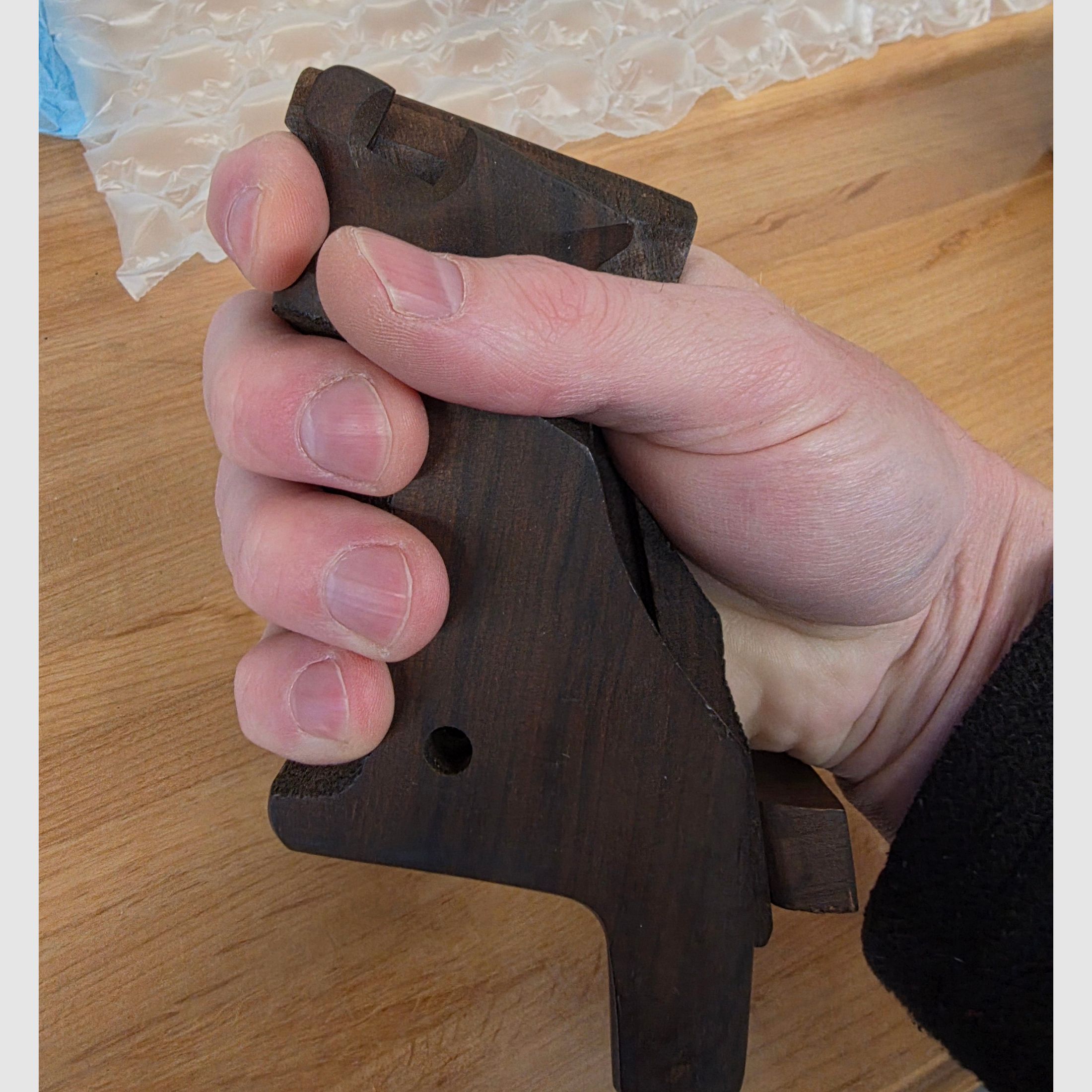Holzgriffe Ruger Mark II MK2 MK1 MK4 MK6 usw. für Rechtshänder, verstellbar Griffstück Holzgriff