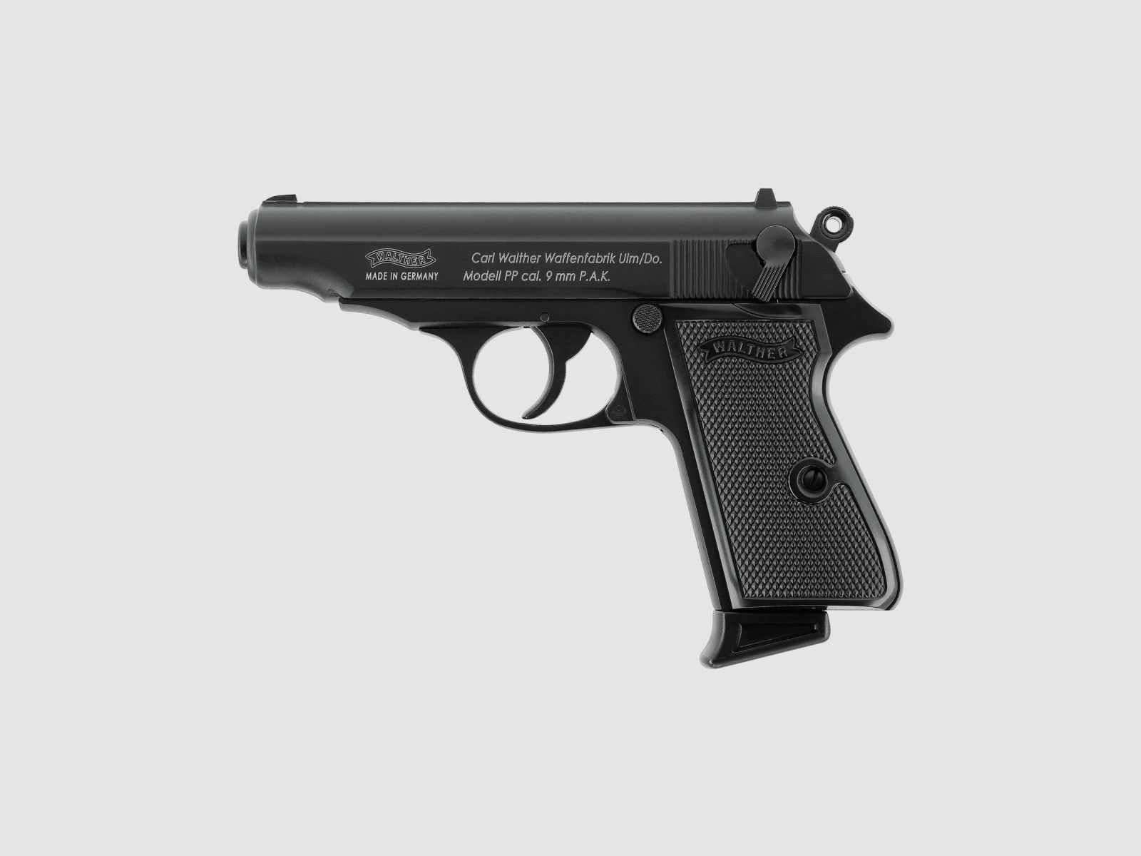 WALTHER PP Schreckschuss Pistool 9mm P.A.K