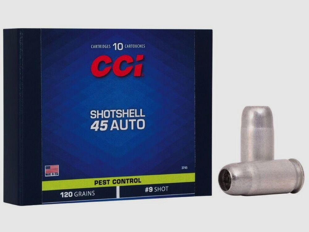 CCI Shotshell 120grs Nr9 10St .45Auto