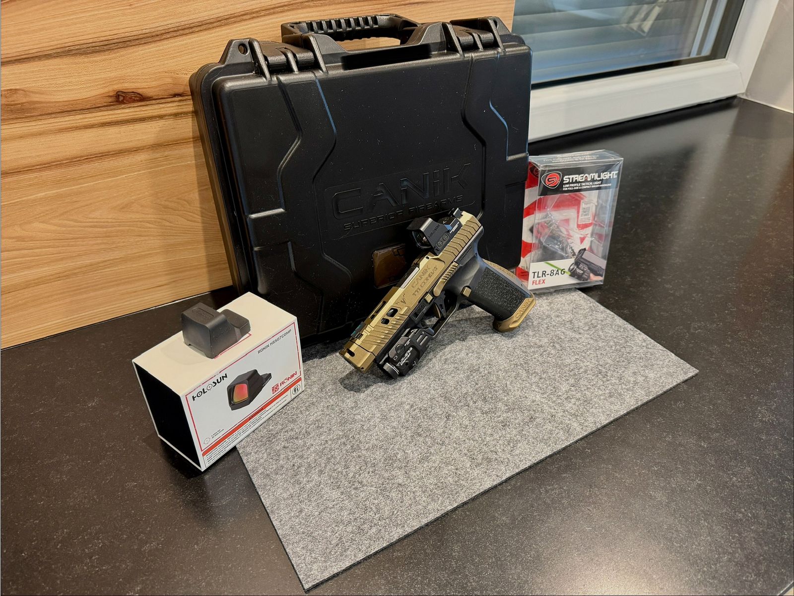 Canik TP9  TTI Combat Taran Tactical 9x19mm