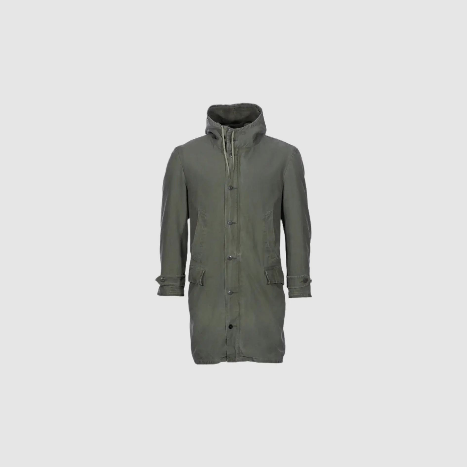 Bundeswehr Original Bundeswehr Original Bundeswehr Parka lang mit Futter gebraucht - 6