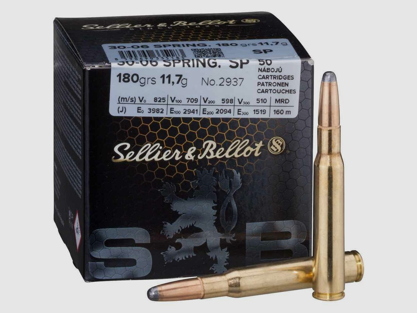 Sellier & Bellot S&B SP-S 180grs - 50pcs, image 2 of 2