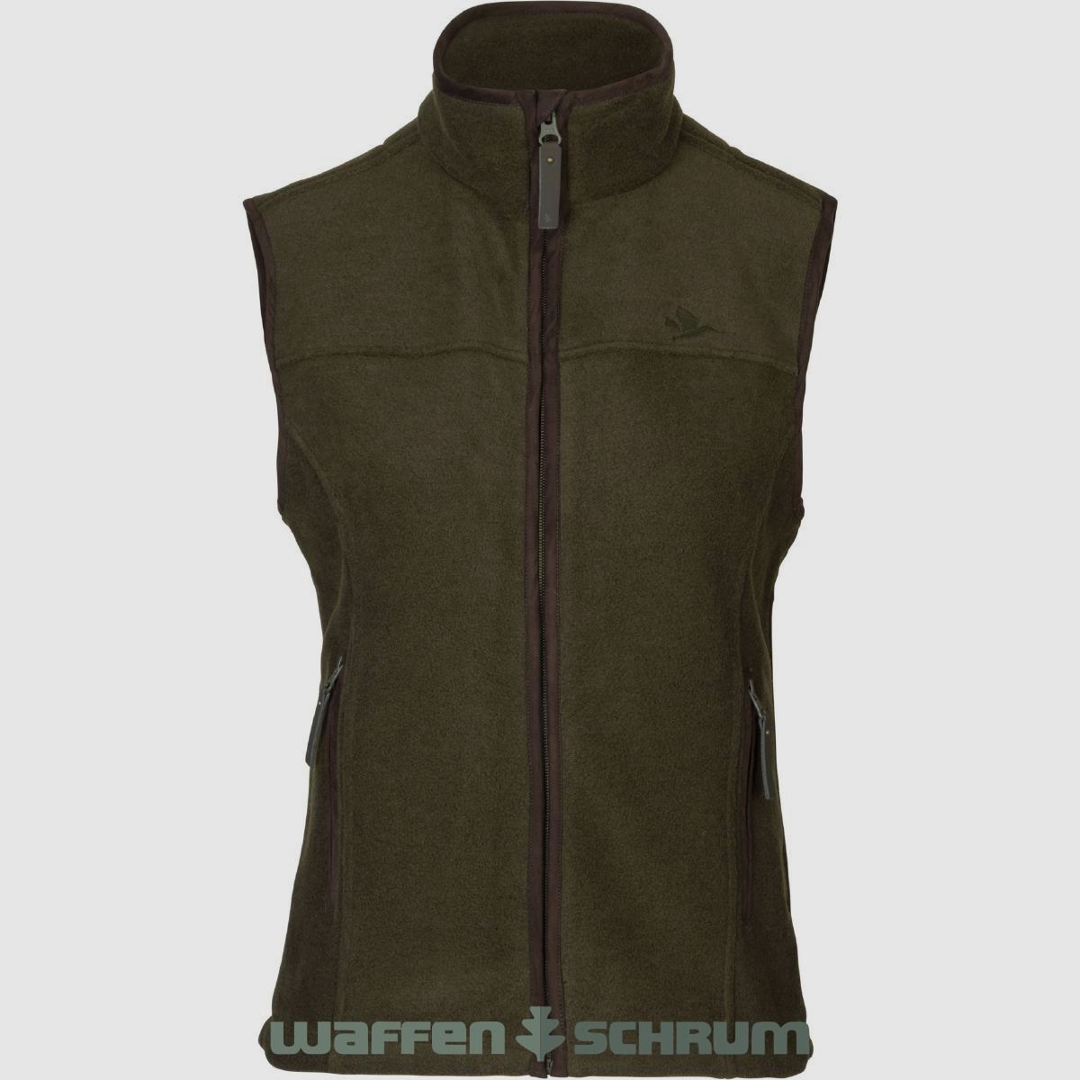 Gilet in pile Seeland Ivy Pine Green melange