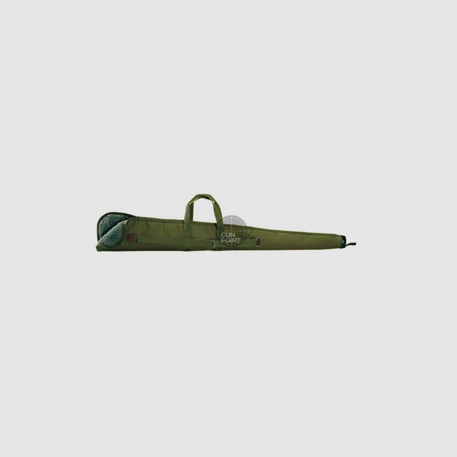 Webpelzfutteral für Flinten, grün 130 cm