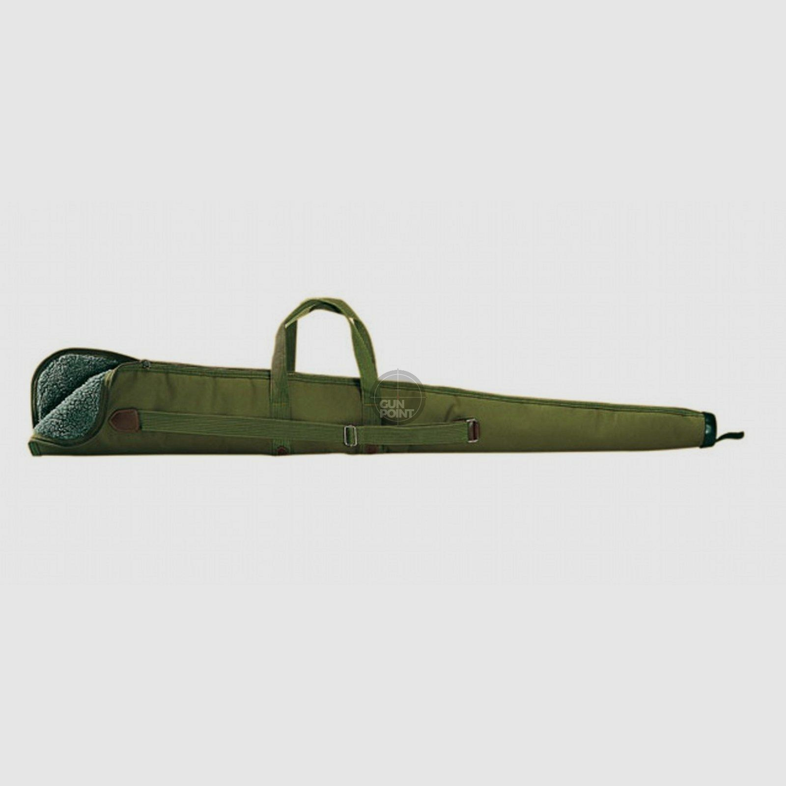 Webpelzfutteral fr Flinten, grn 130 cm