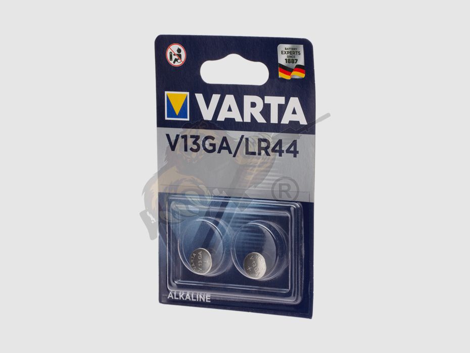 V13GA/LR44 Batterie 2er Pack - Varta