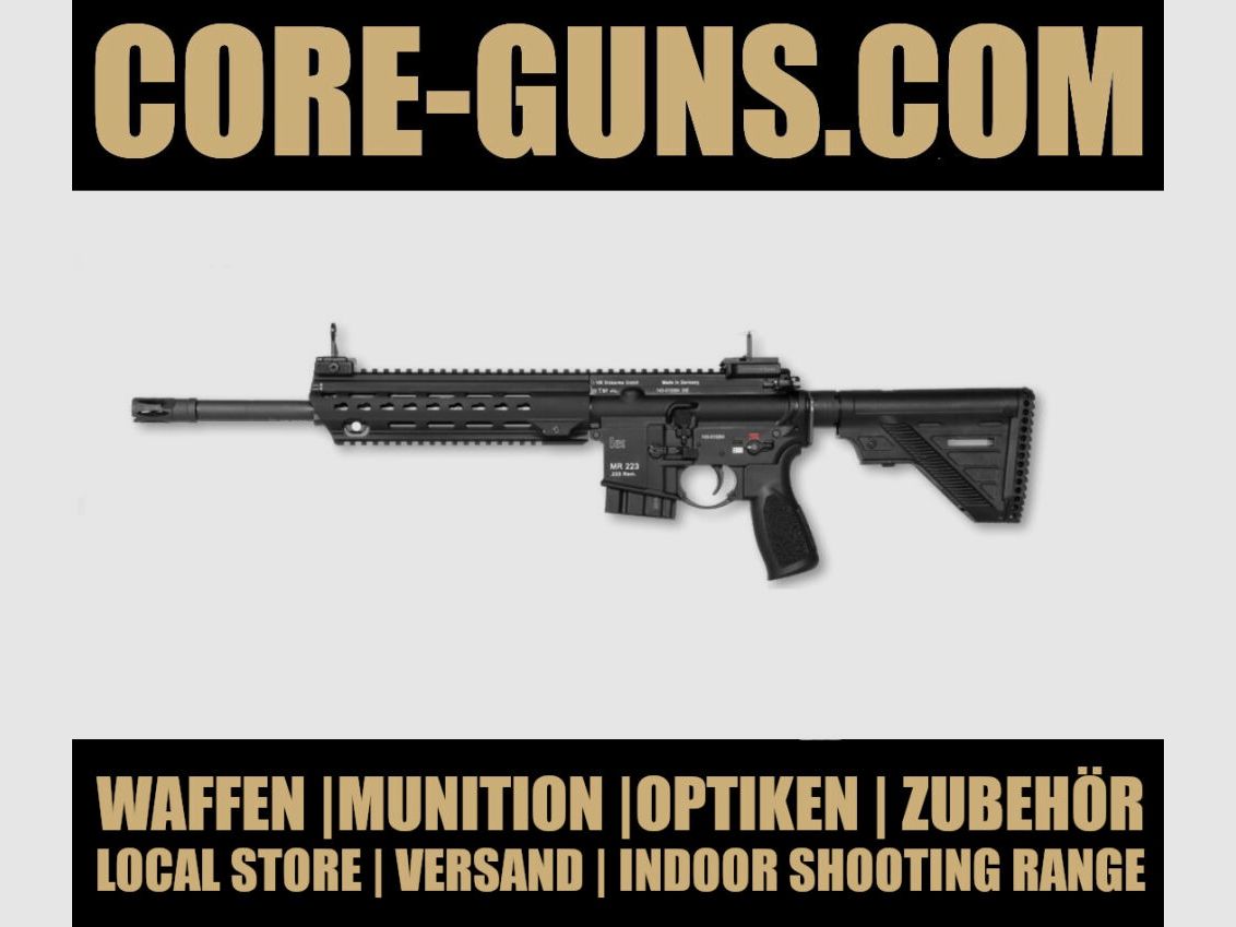 Heckler & Koch HK MR308 semi-automatic rifle MR 308 A3 black caliber 308Win 16.5 Heckler & Koch - immediately available RRP: 4031€