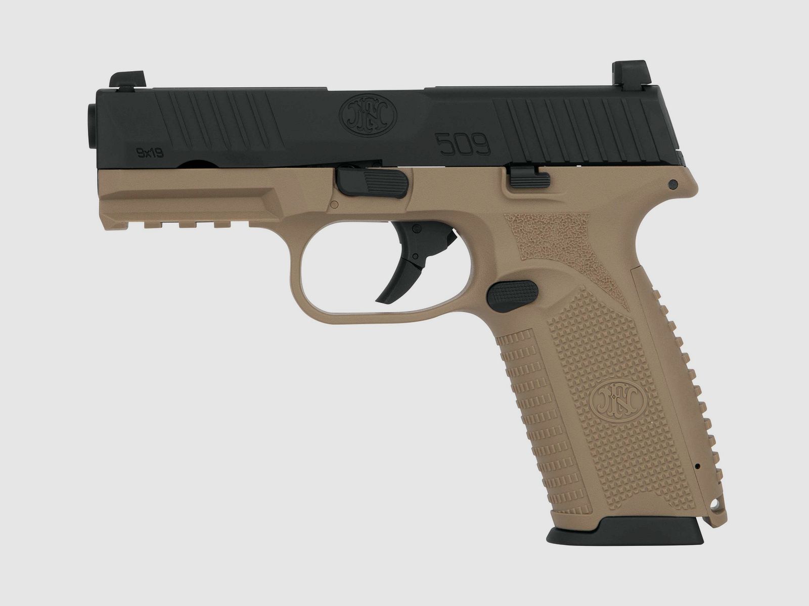 FN 509 Dual Tone 4,5mm BB - Druckluft Co2 BlowBack