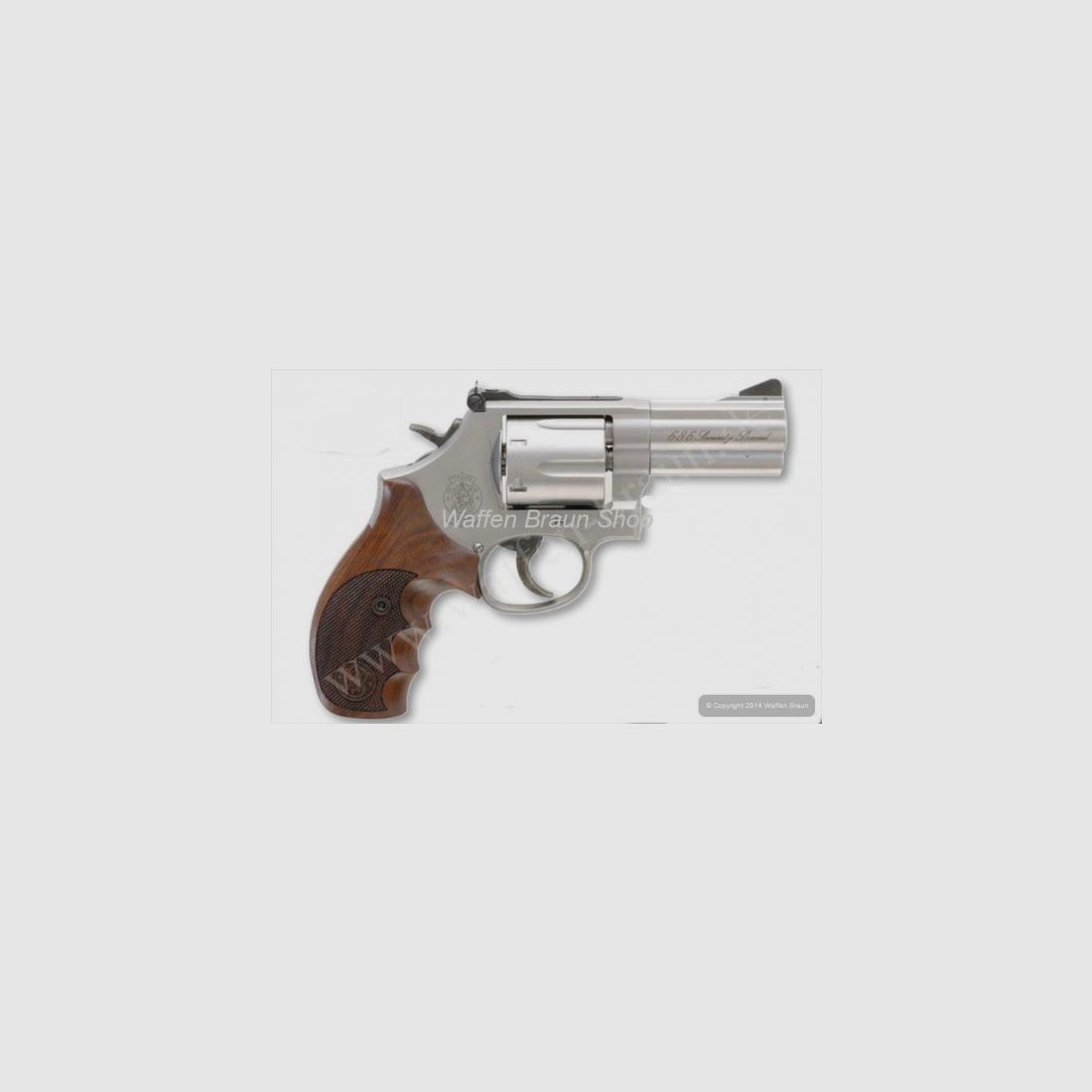 Smith & Wesson Mod 686 Security Special 3 Zoll .357 Magnum stainless matt