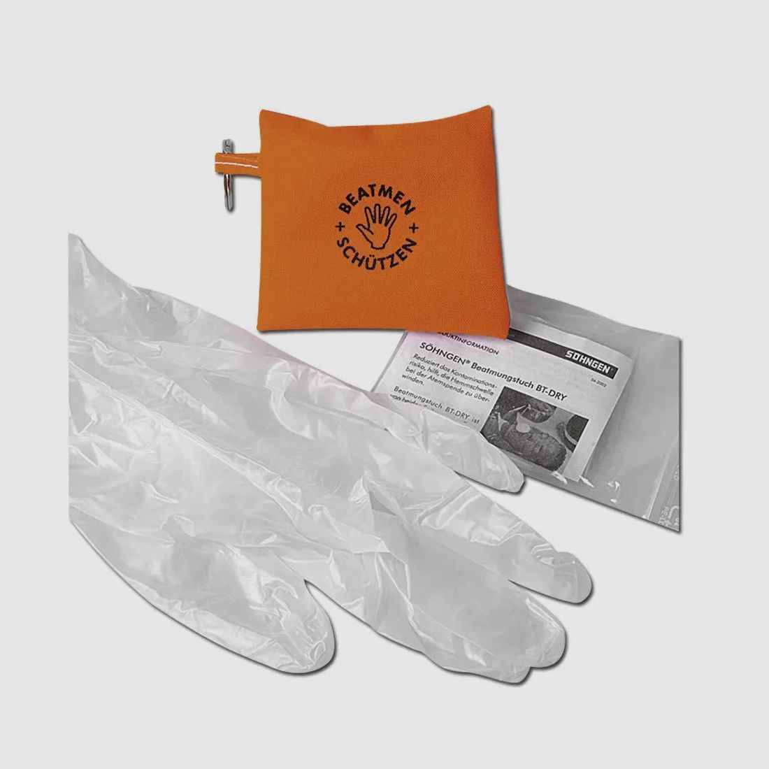 Conjunto de ayuda para la respiración Söhngen para ventilar y proteger