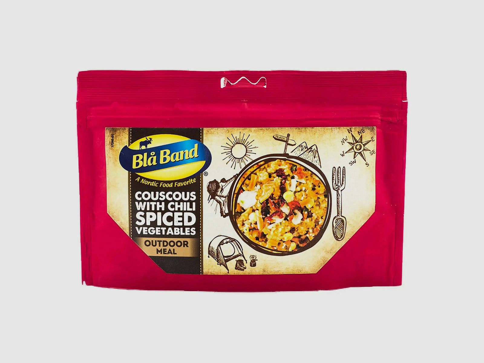 Bla Band Bla Band Couscous mit Chili gewürztem Gemüse vegetarisch