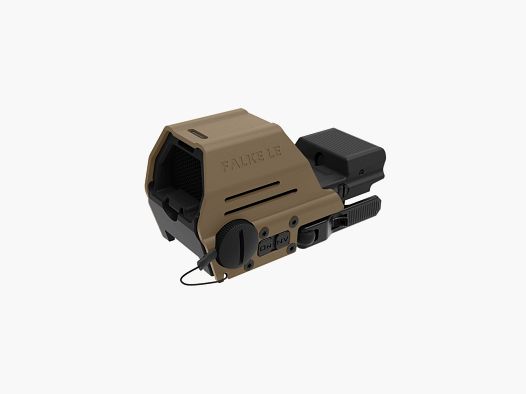 FALKE LE QL Gen2 Reflexvisier - 2 MOA Punkt / 65 MOA Kreis Flat Dark Earth