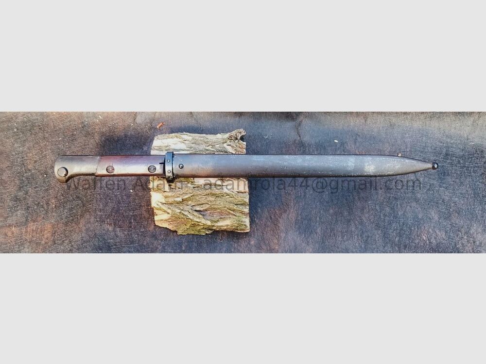 Cz baionetta, baionetta ceca S 24 VZ 24 VZ 24 senza anello di bocca