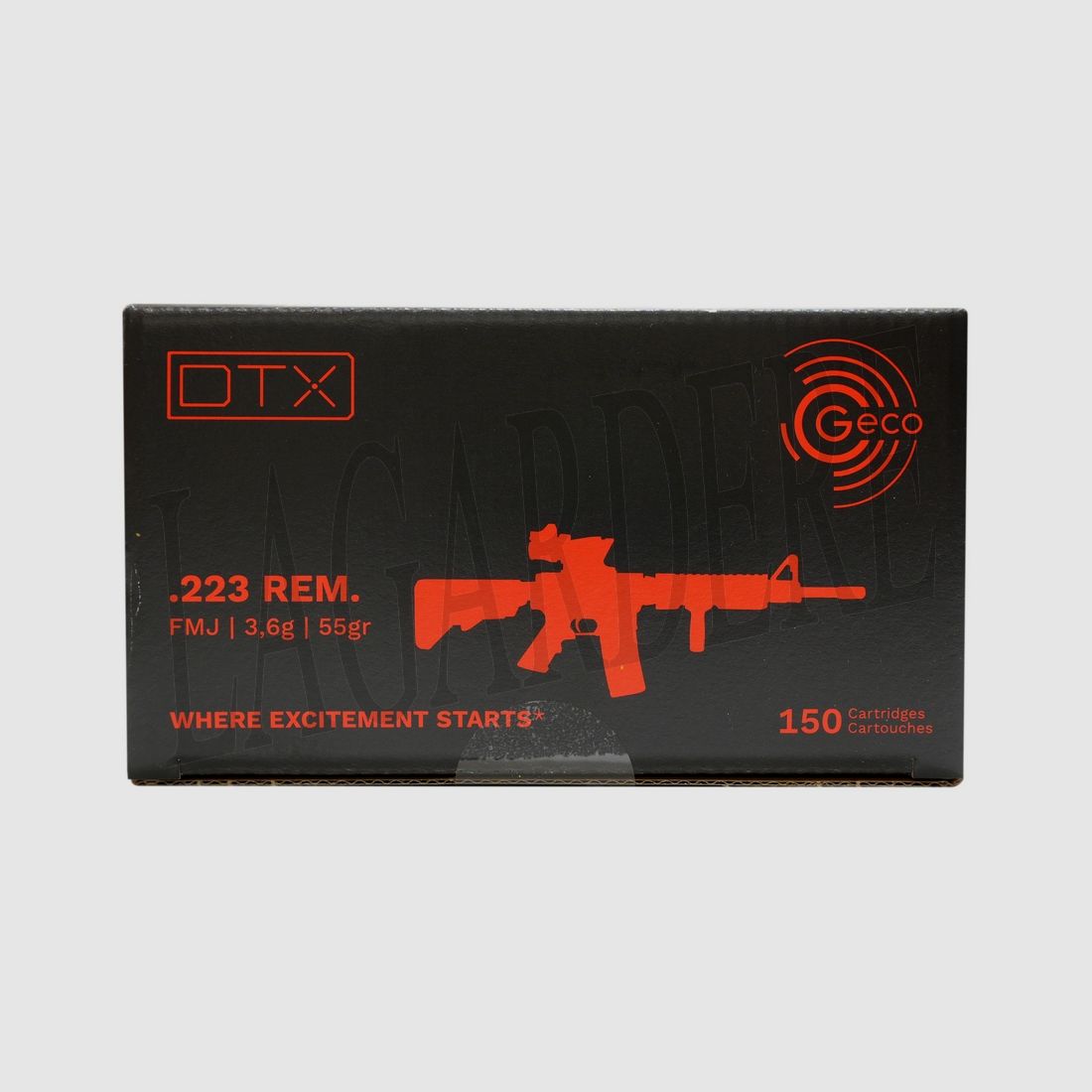 GECO DTX FMJ 55 GRS (PATRONE)