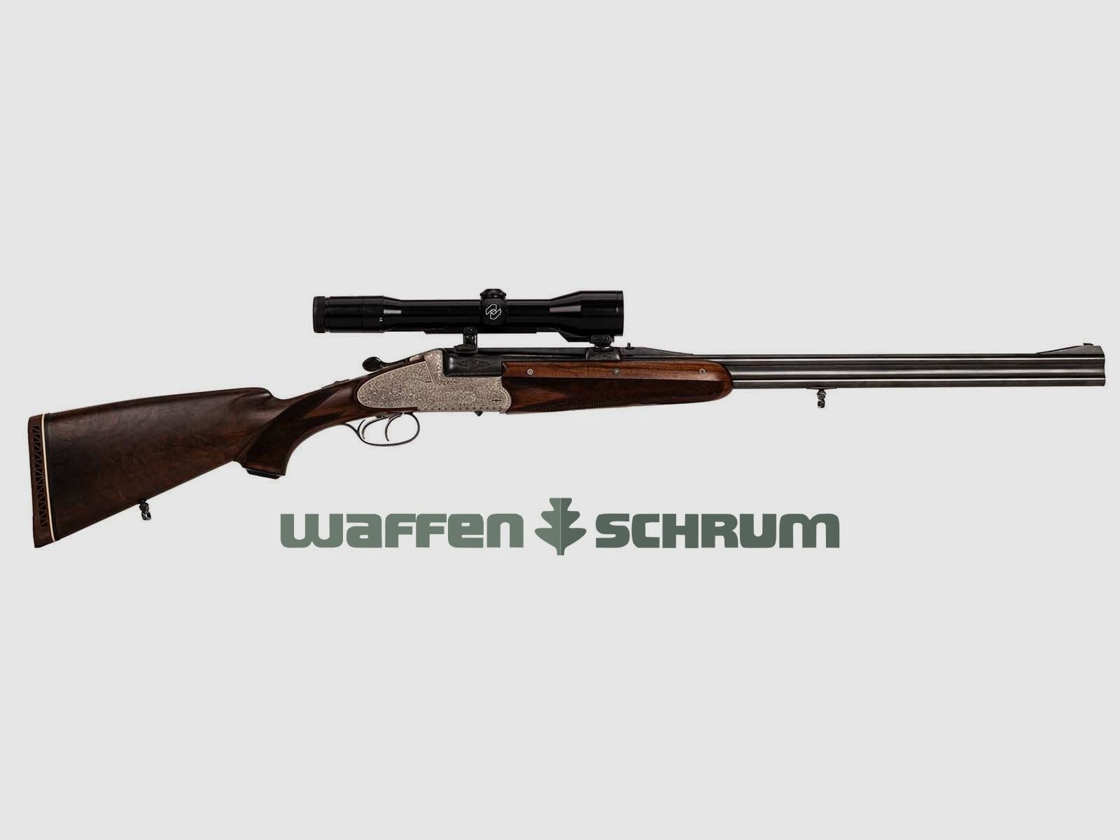 Winkler Bockdoppelbüchse  , ZF Zeiss Diavari Z 1,5-6x42 Abs. 11, SEM, .375H&H-.375H&amp;H