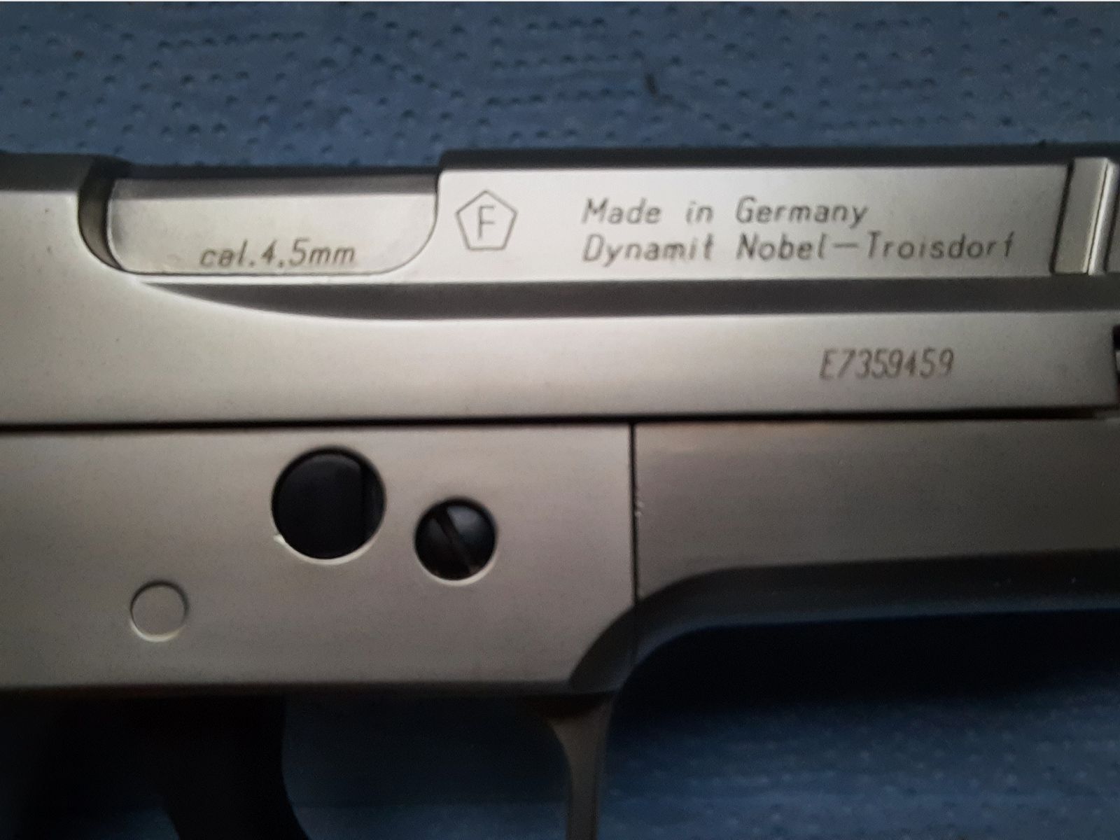 RWS C 225 Target, vernickelt