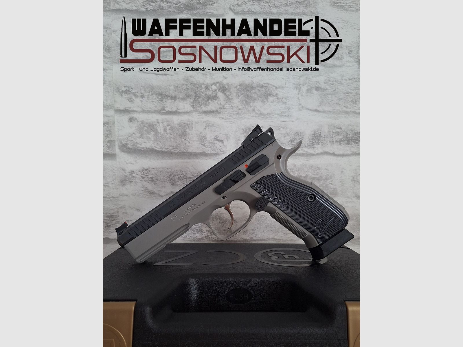 Pistole CZ Shadow II Urban Grey 9mm Luger (CZ Shadow 2)