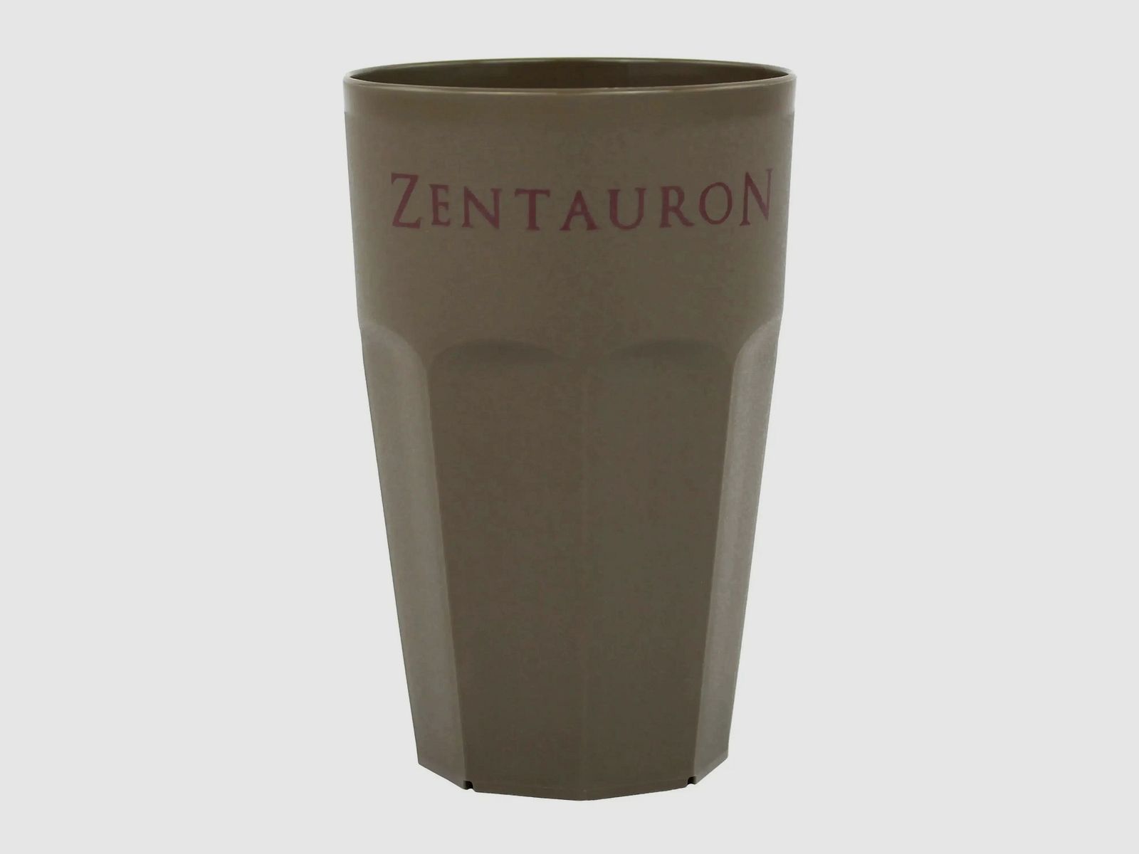 Zentauron Zentauron Kaffeebecher Mehrweg 300 ml grau braun