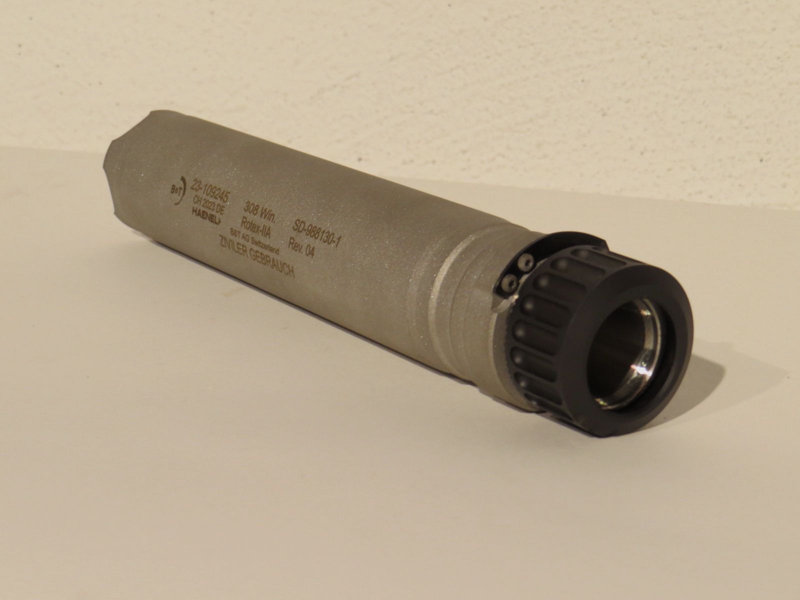 Brügger & Thomet Rotex-IIA Schalldämpfer - Cal .308 Win. - QD Schnellverschluss