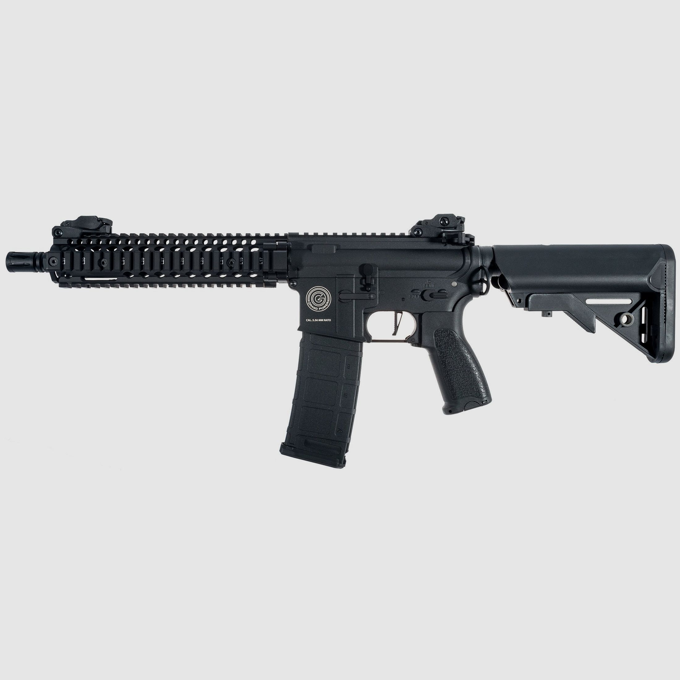 Grand Power AR15 MK18 Bravo (Schwarz) max. 0,5J