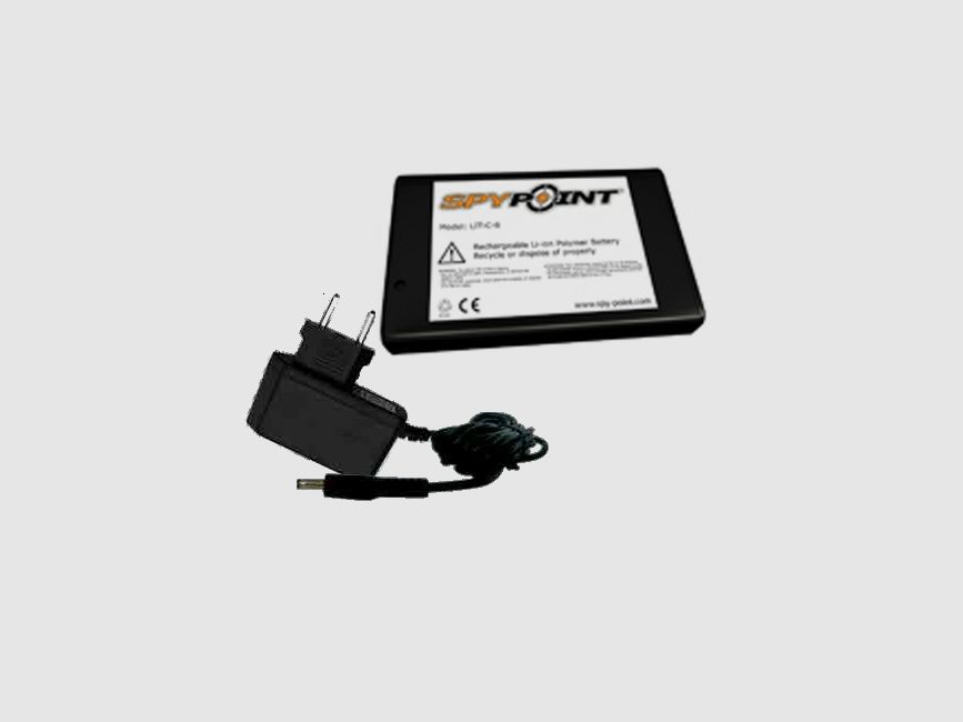 Spypoint Lithium Akku mit Ladegerät
