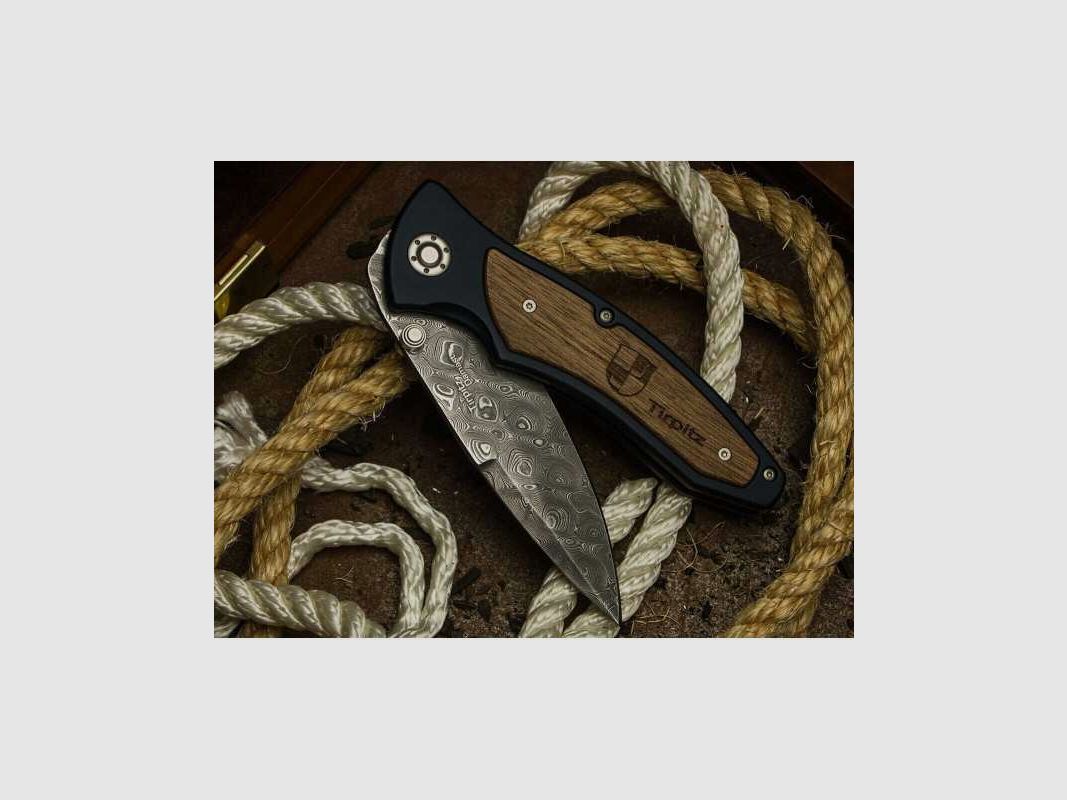 Böker Tirpitz Damast 300 Lagen Taschenmesser