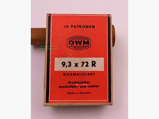 DWM, Berlin Büchsenpatronen 9,3x72R