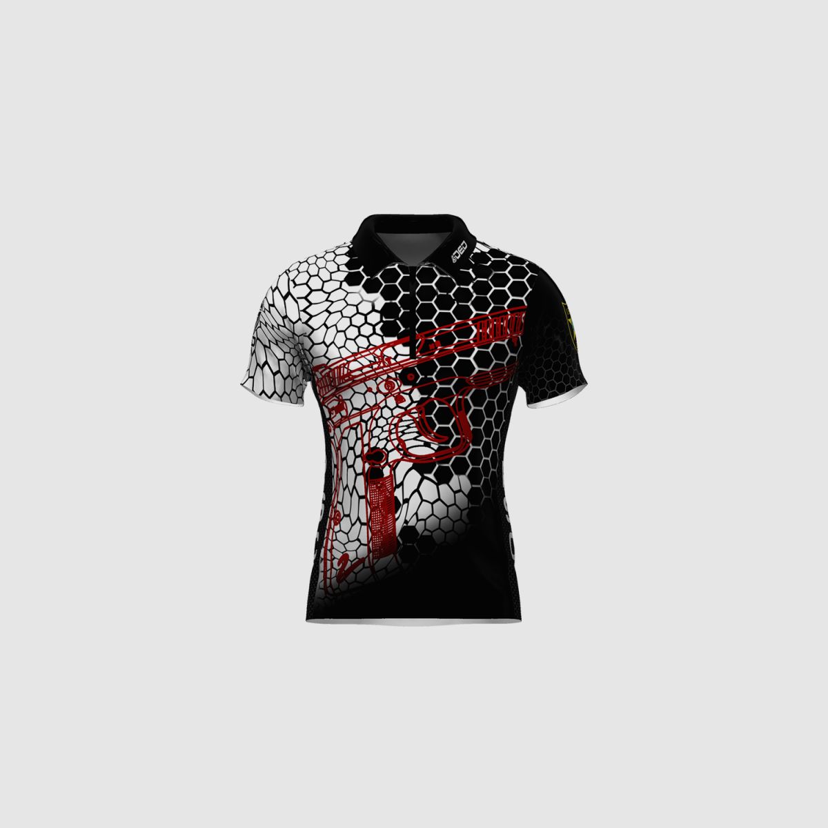 DED HEX COMP Shadow 2 T-Shirt, Größe: 5XL, Benutzerdefinierter Name: Kein Name, Kleidungstyp: Damen, Bild 3 von 3