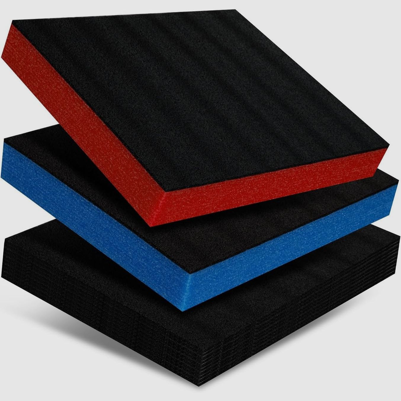 CNC-gefräste Koffereinlagen aus festem Schaumstoff