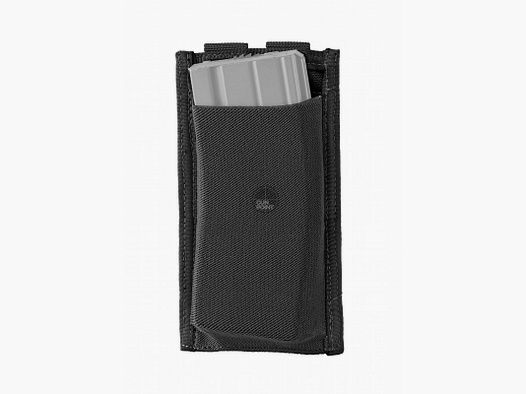 DEFCON 5 LOW PROFILE ELASTIC 5.56 SINGLE MAGAZINE POUCH BLACK
