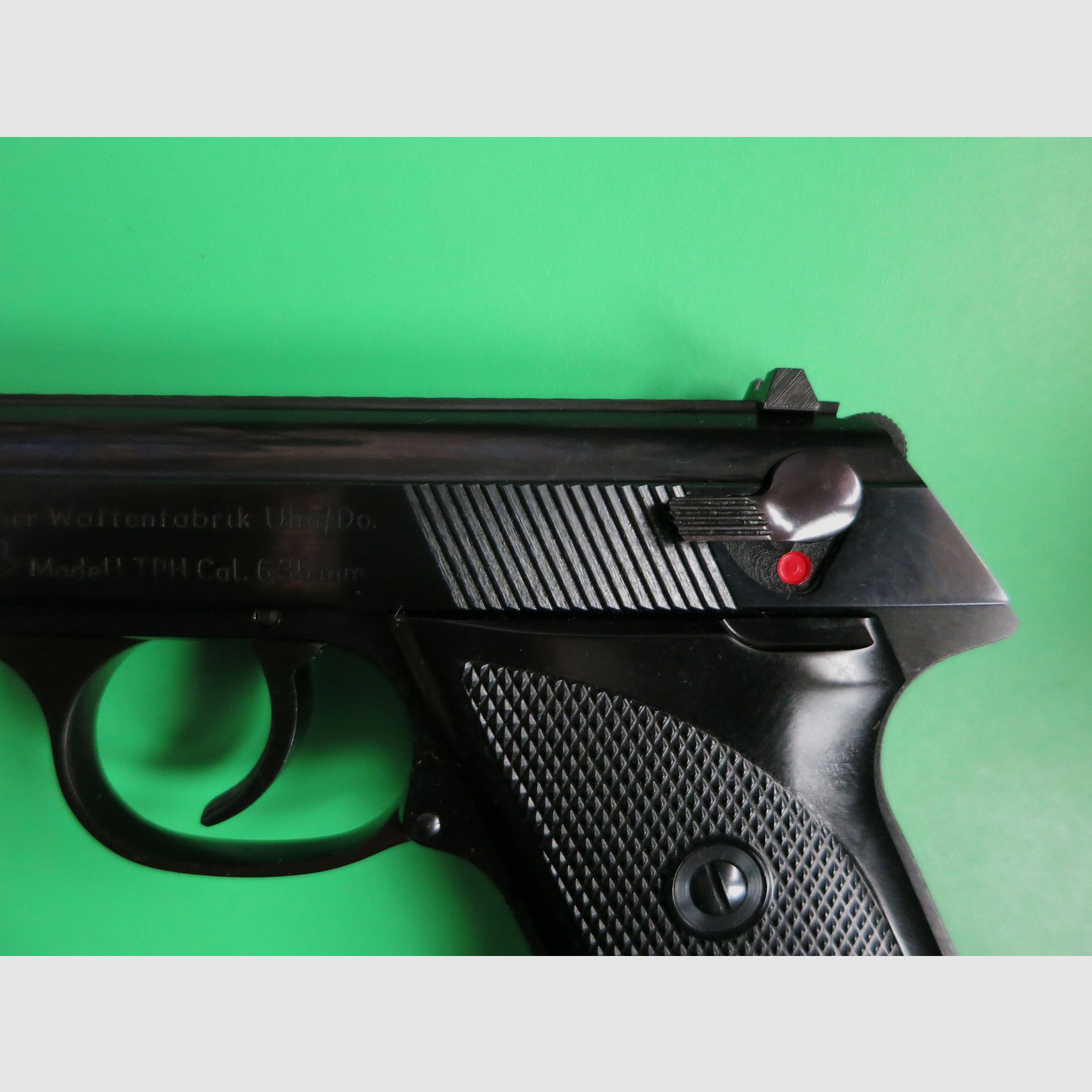 Walther/Ulm, Modell TPH, Kal. 6,35 mm Browning, Taschenpistole, wie neu     #77