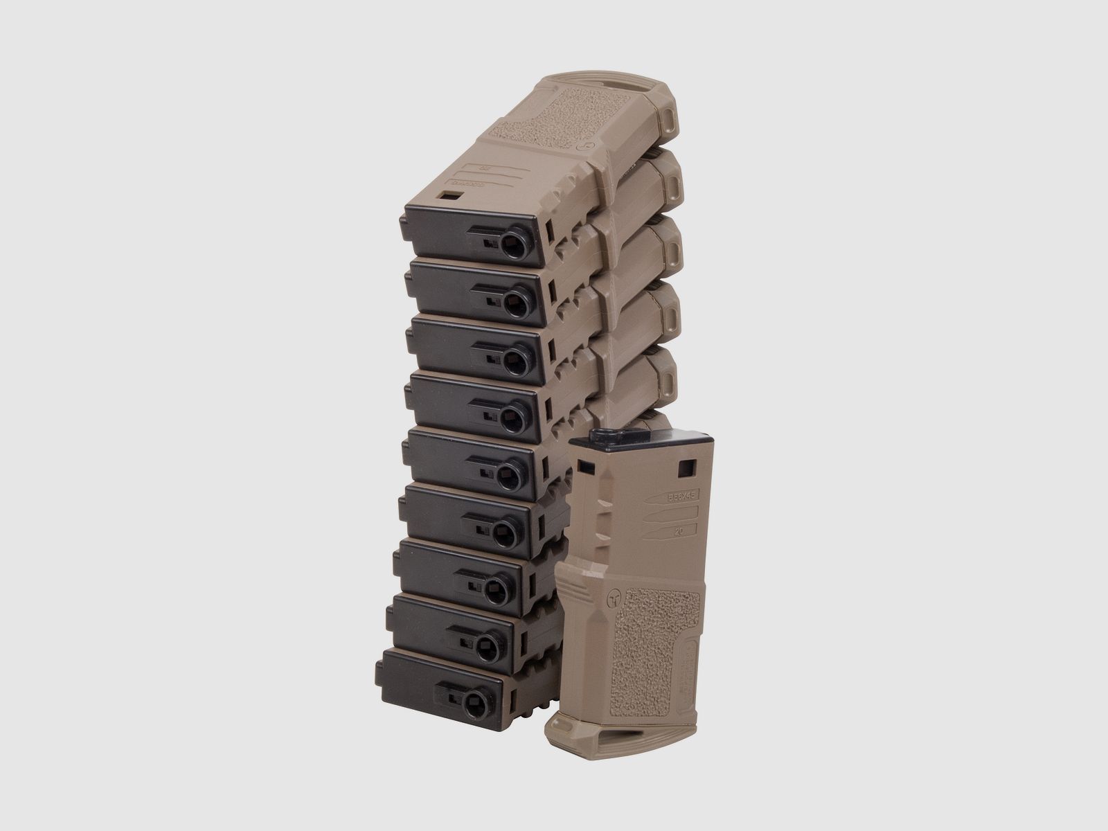 Ares Amoeba Mid Cap M4 Magazine 10er 120 Schuss 6mm - Airsoft AEG/S-AEG