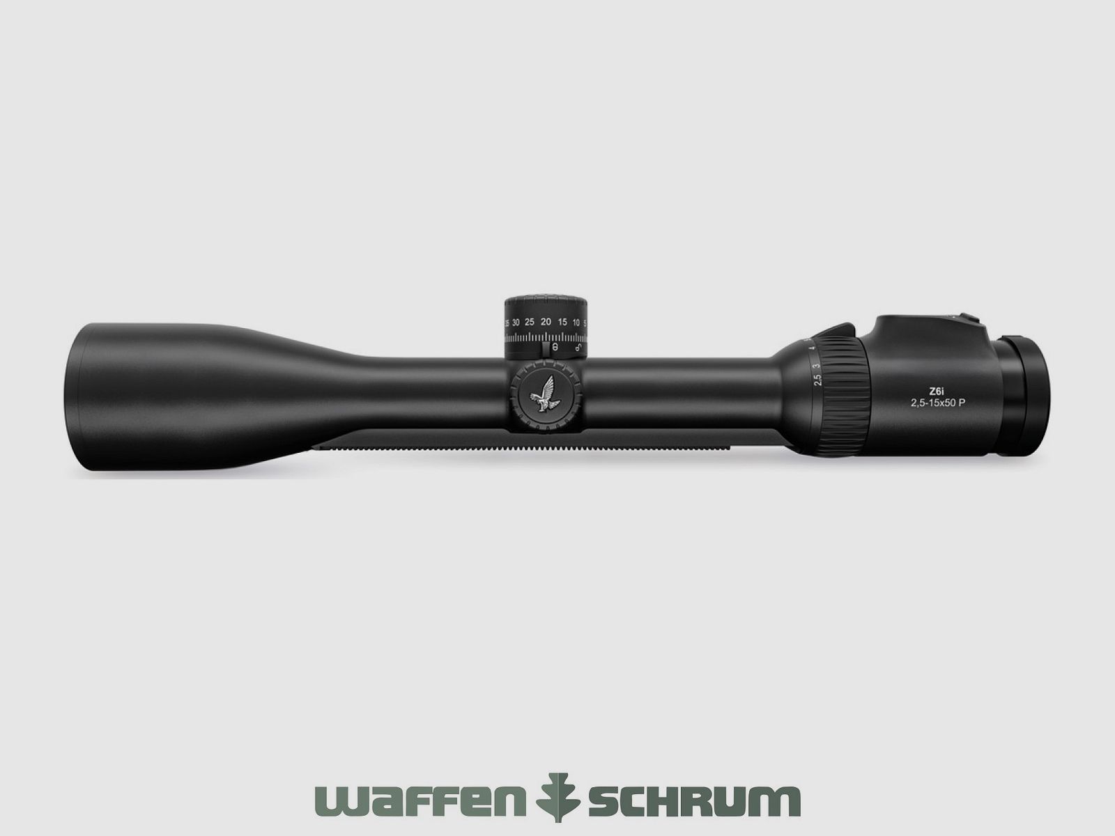 Swarovski Z6i - 2,5-15x50 P BT SR Gen. III z szyną, wieżą balistyczną, regulacją paralaksy