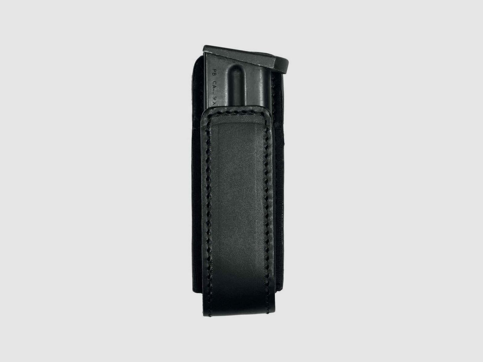 Offener Magazinhalter aus Leder