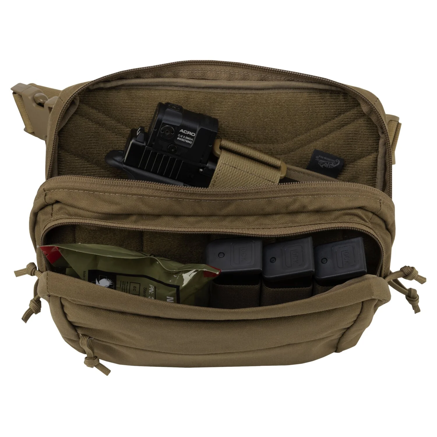 Tactical Cordura waist bag – RAL 7013, image 16 of 18