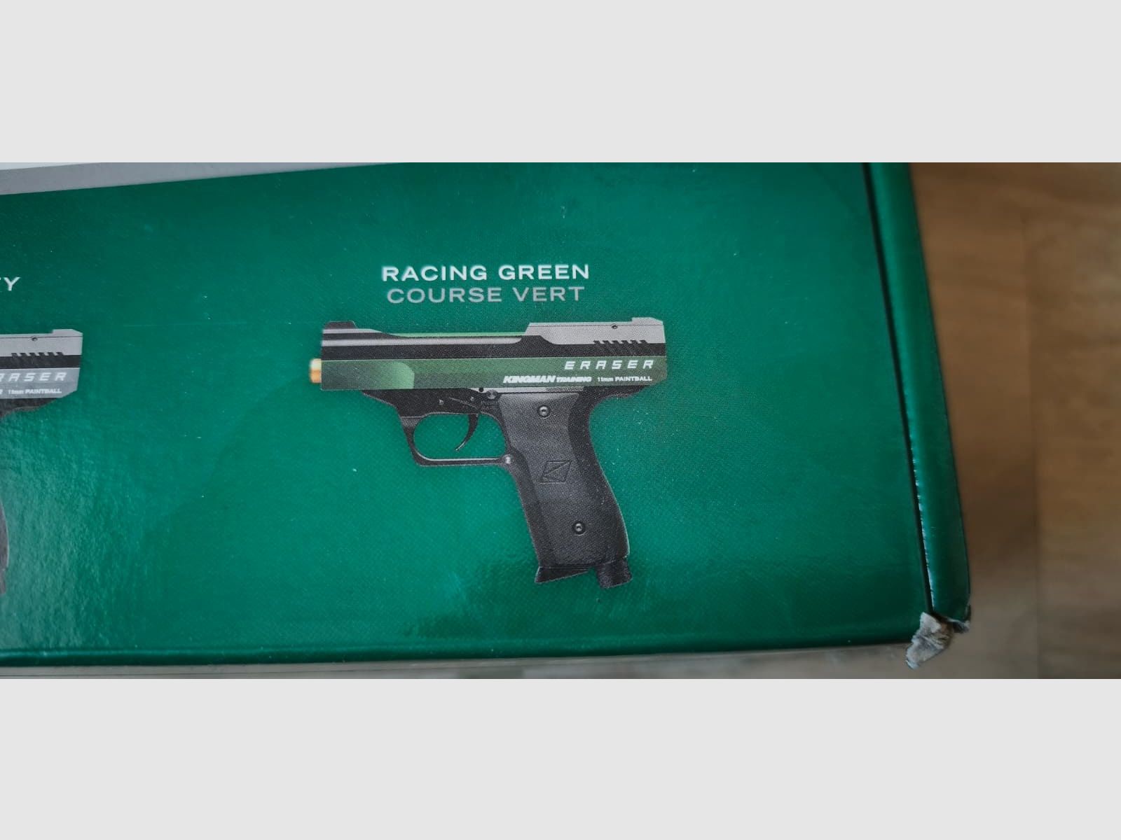 Kingman Eraser RAM Pistol – Racing Green