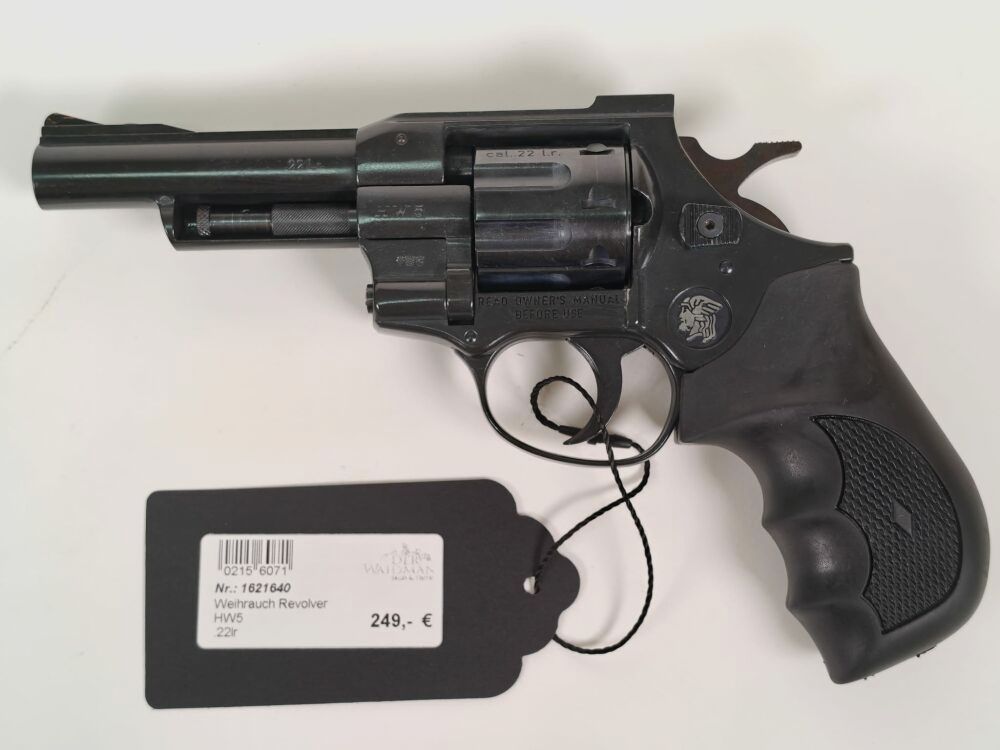 Weihrauch HW5 .22 lfb Revolver 10 cm HW 5