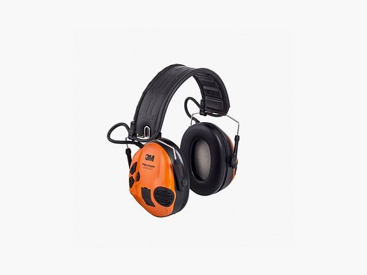 Orejeras 3M™ PELTOR™ SportTac Naranja / Verde (Caza)