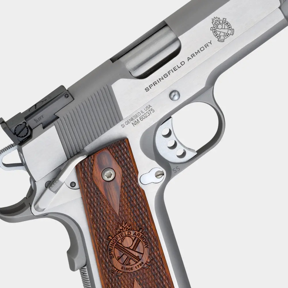 Pistola SPRINGFIELD Armory 1911 inox Loaded Target calibro 45acp, immagine 4 di 6
