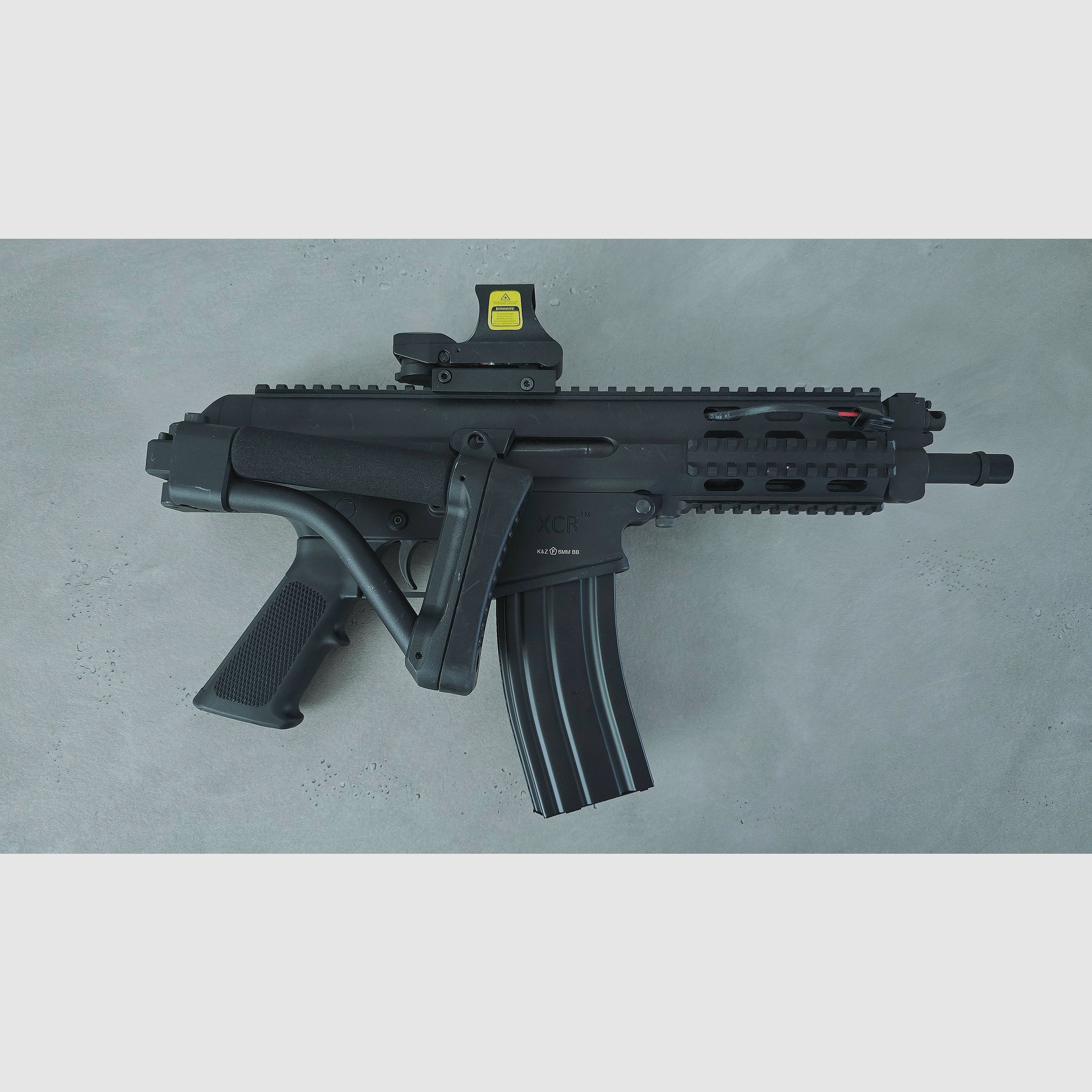 VFC Robinson Armament XCR Micro Metal S-AEG 6mm BB – Black