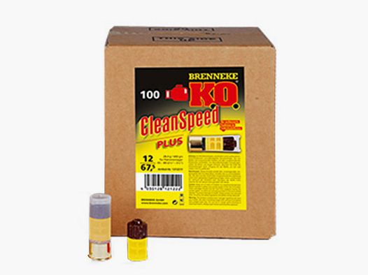 BRENNEKE K.O. "CLEAN SPEED" SLUGS / FLG - 12/67,5 - 100 SCHUSS