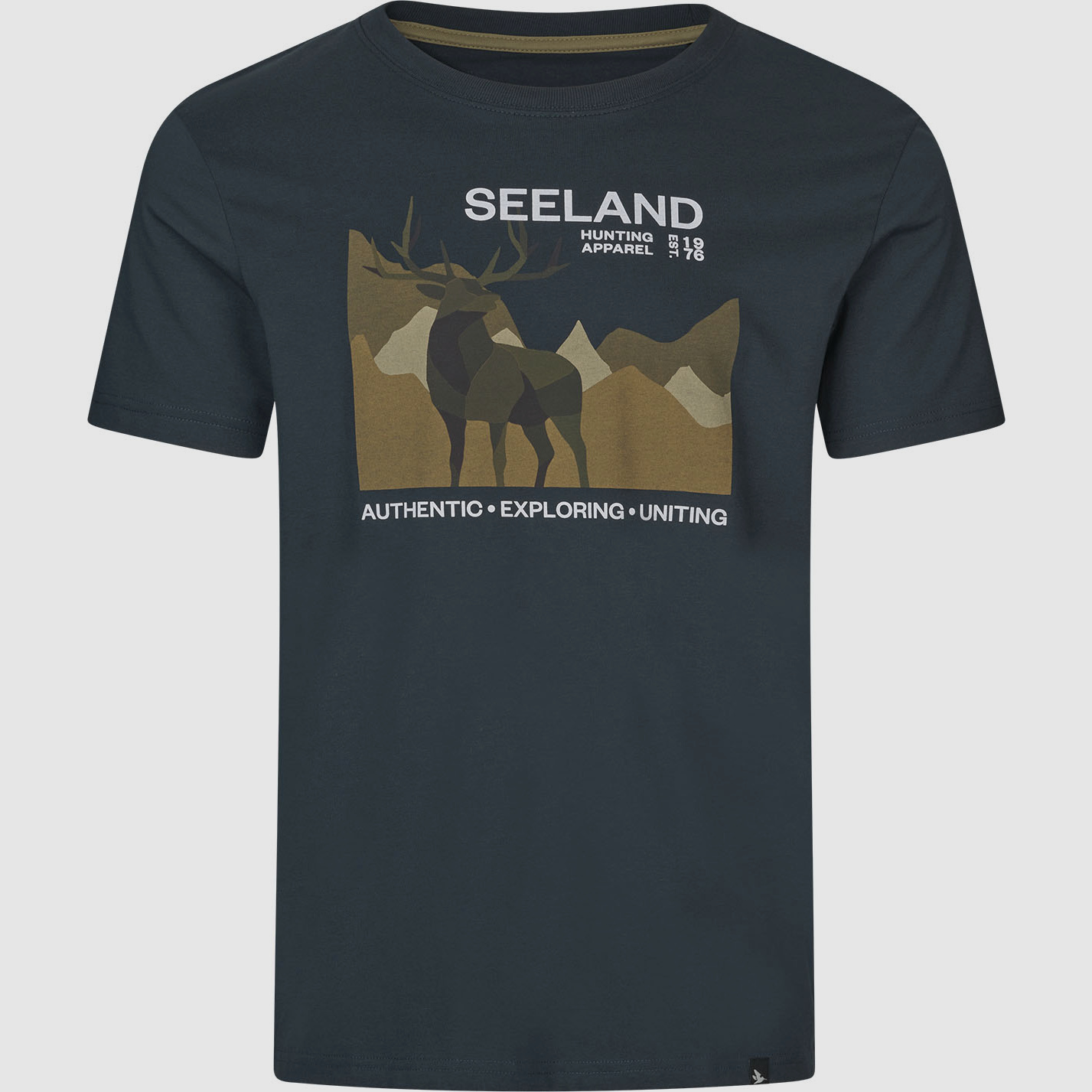 Seeland T-Shirt Fragment Dark Navy