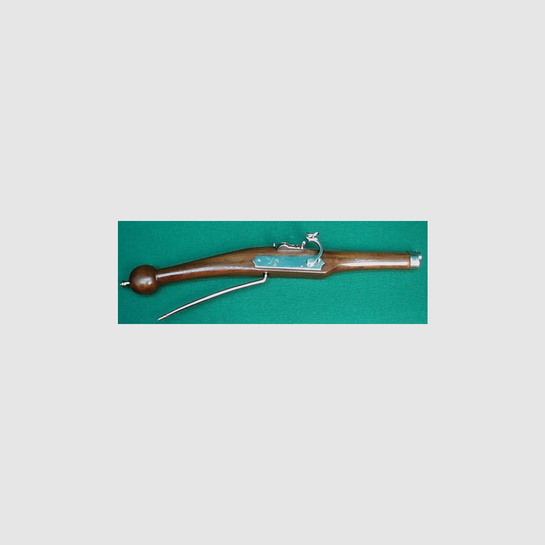 Indian flintlock pistol
