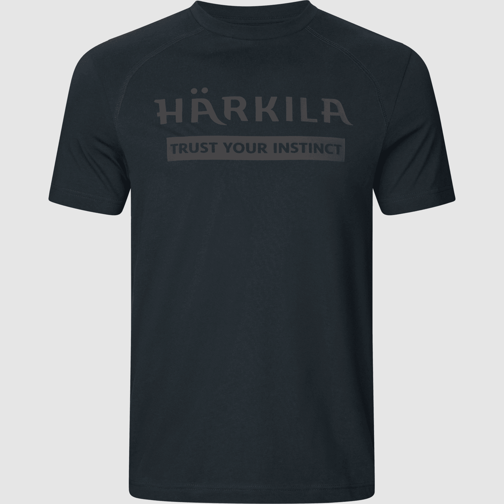 Härkila Logo T-Shirt Hombre Azul oscuro L