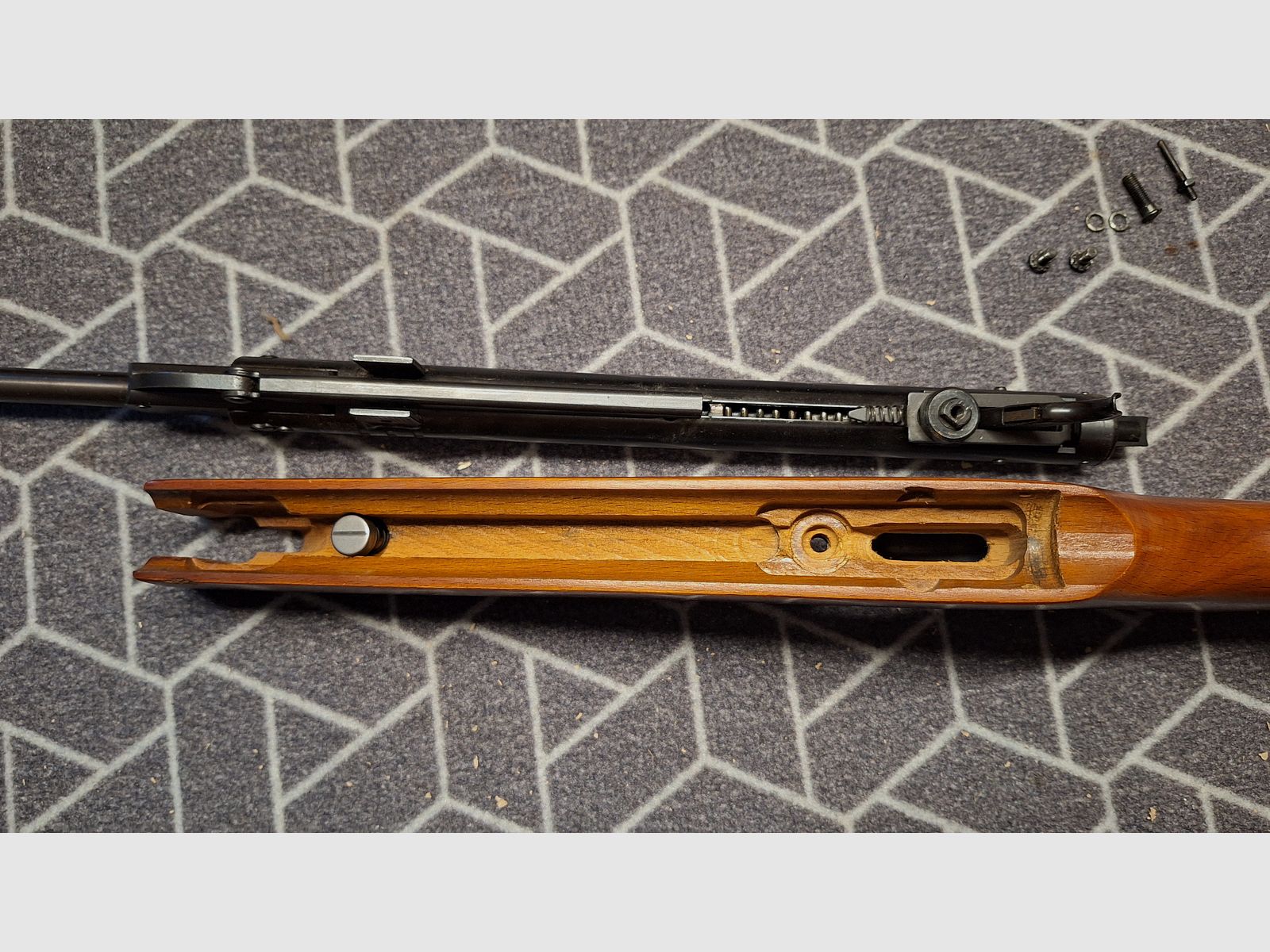 Haenel Suhl 303 Sportschaft TOP-verzamelstaat! Als NIEUW-1.!