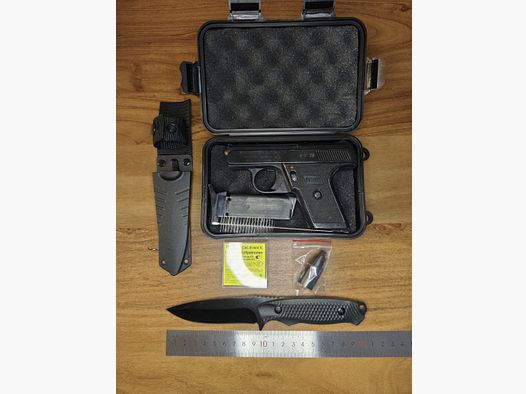 RECK Protector Automatik Mod.G5 sehr niedriger PTB 12 +CS Gas+Taschenmesser