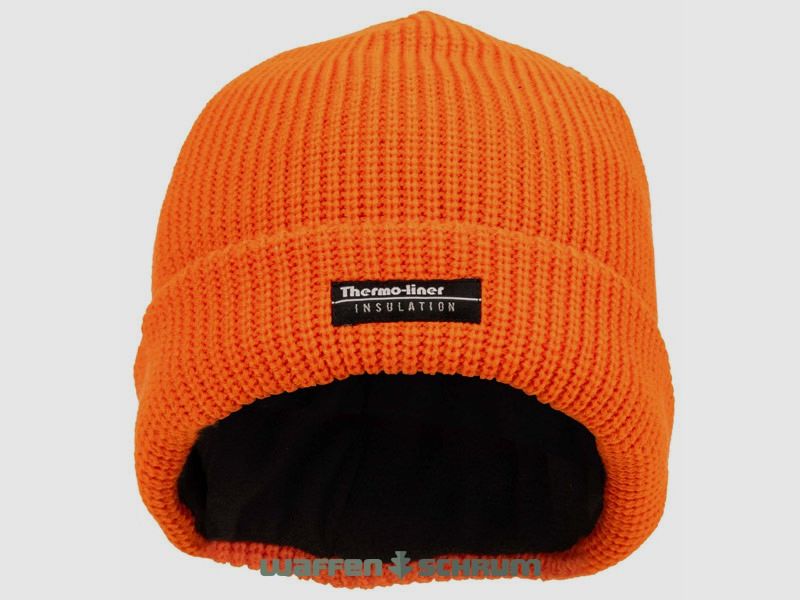 Cappello lavorato a maglia Foresta arancione