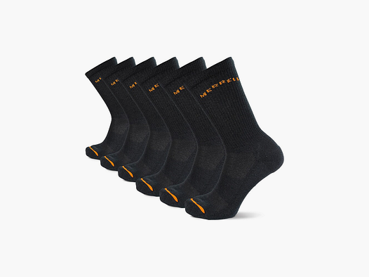 Merrell Recycled Cushion Sock 6 Pair