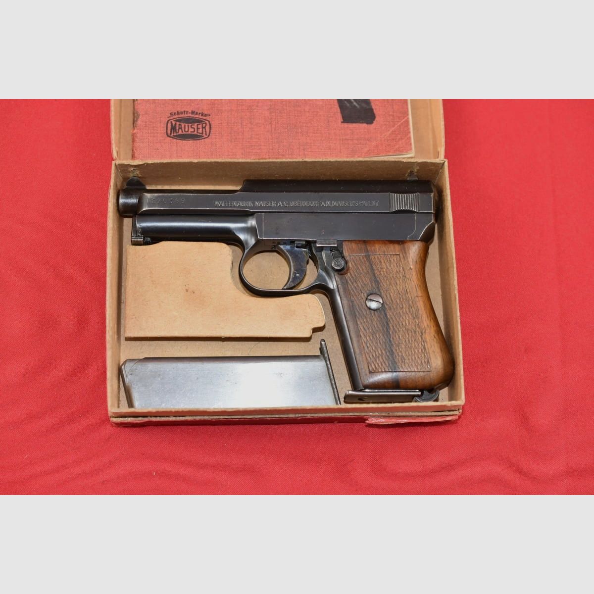 #3141 PISTOLET MAUSER 1914, PRODUKCJA NIEMIECKA, Kal. 7,65, zdjęcie 2 z 29